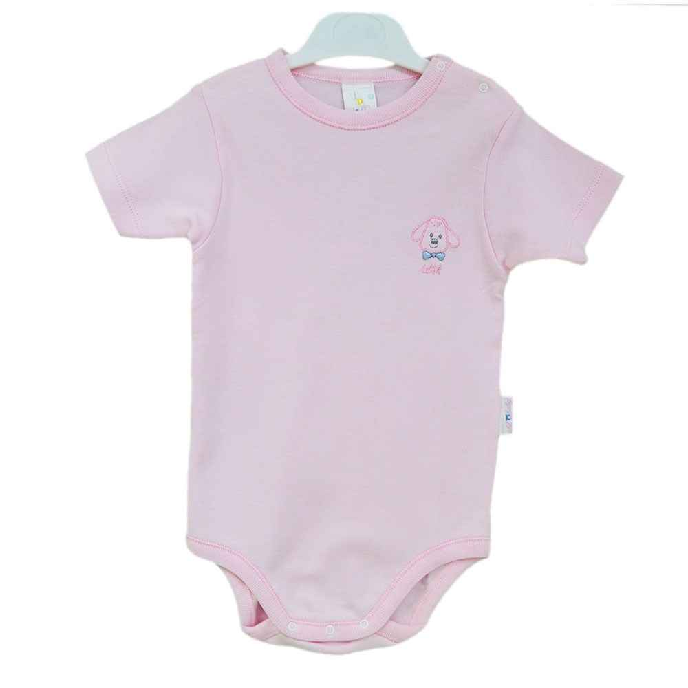 İdil Baby 607 Bebek Body Pembe