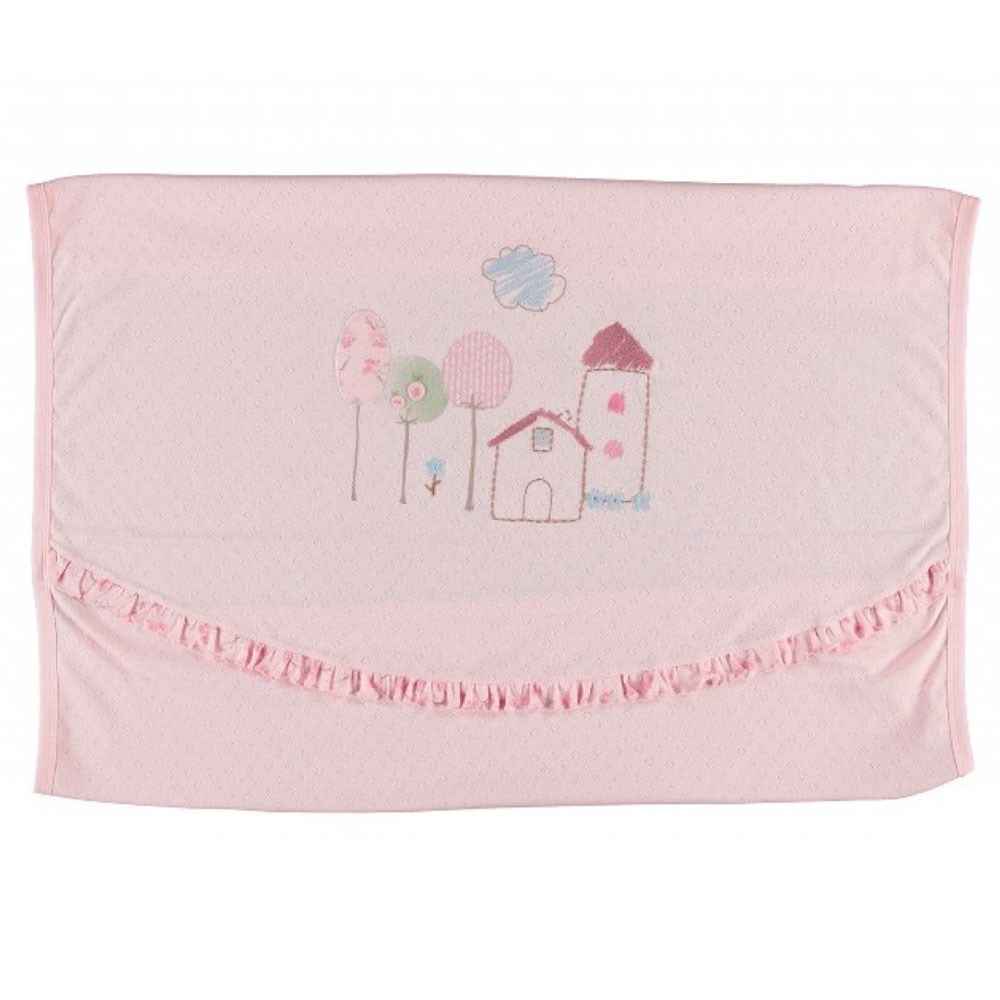 Bibaby 64267 Natural Bebek Battaniyesi Pembe