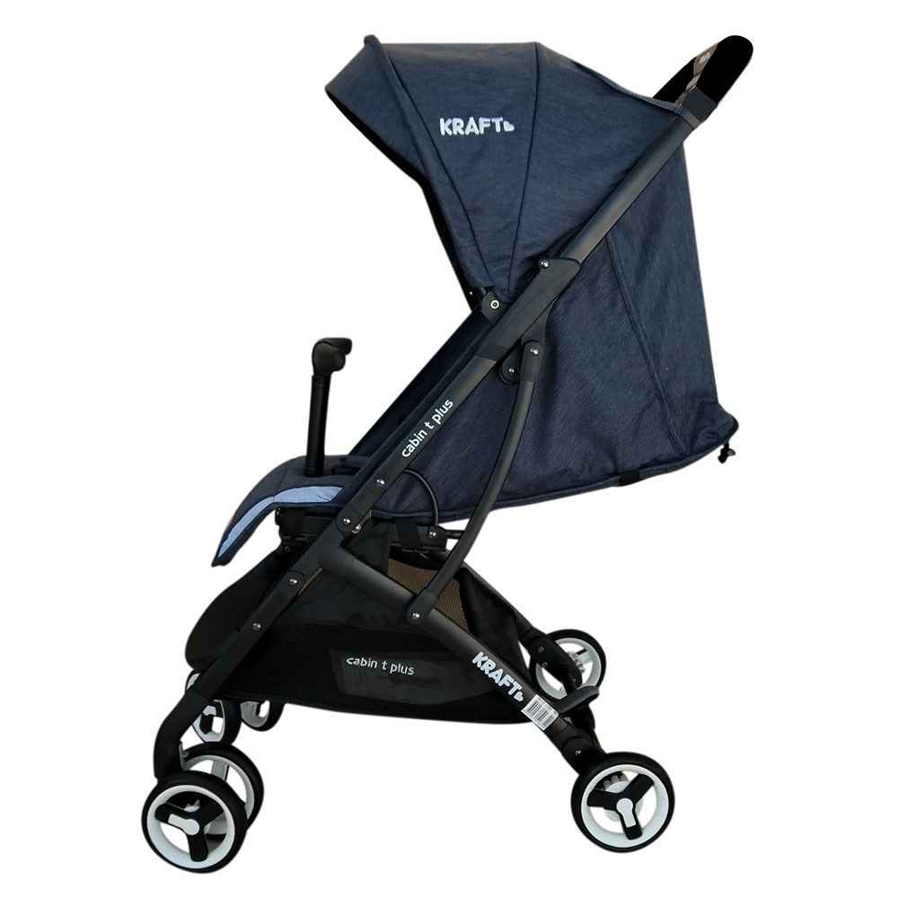 Kraft Cabin Plus T Tek Yönlü Bebek Arabası Denim