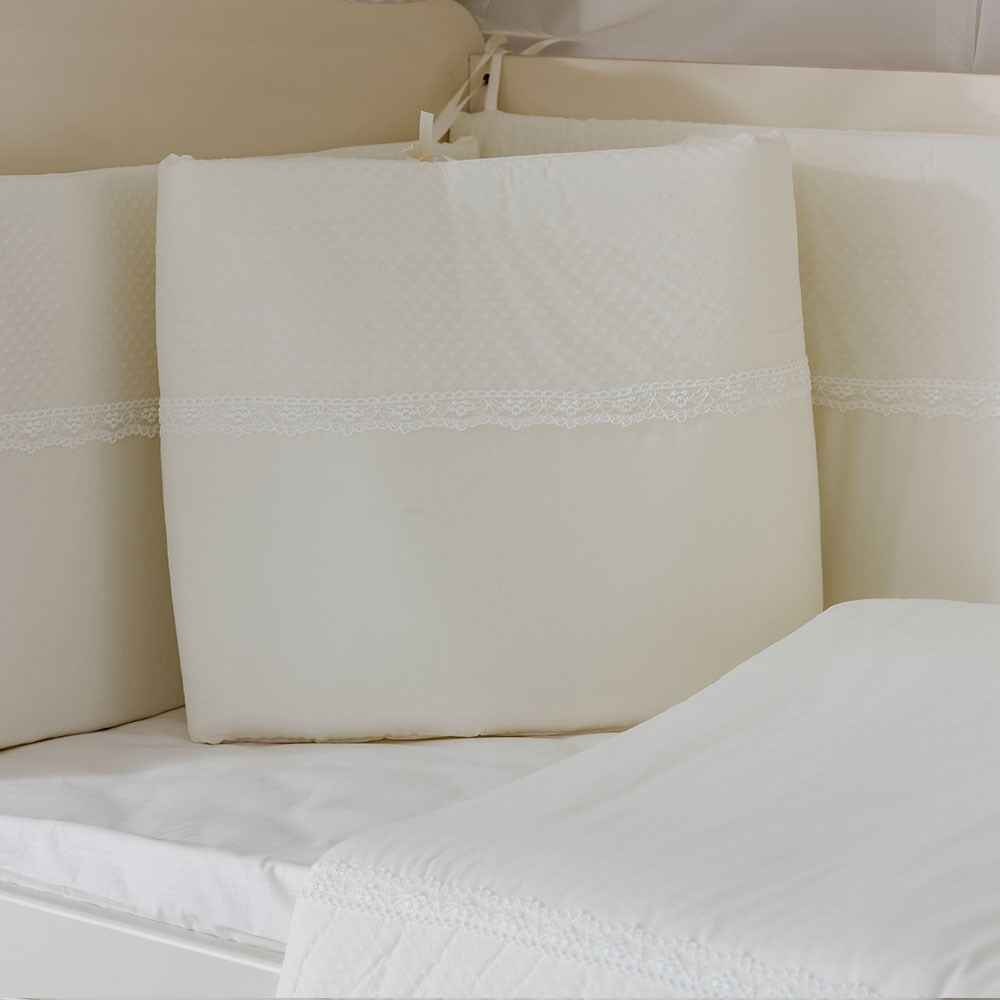 Mini Baby Eco Bebek Uyku Seti 10 Parça 80x130 cm Krem