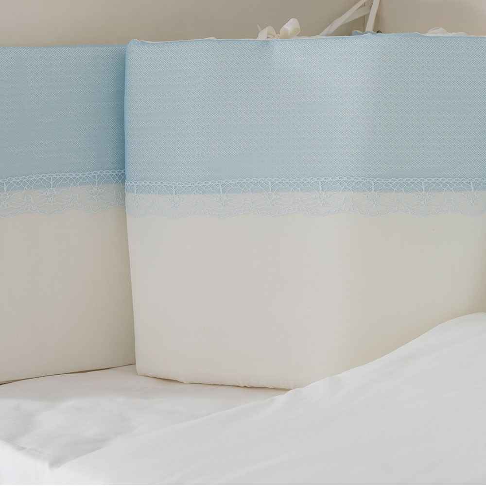 Mini Baby Eco Bebek Uyku Seti 10 Parça 80x130 cm Mavi