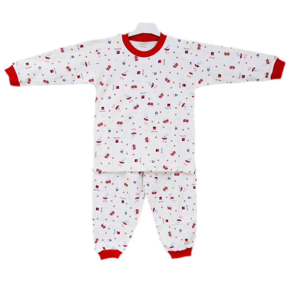Sebi 12550 Çocuk Pijama Takımı Kırmızı