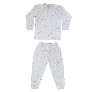 Sebi 12550 Çocuk Pijama Takımı Pembe