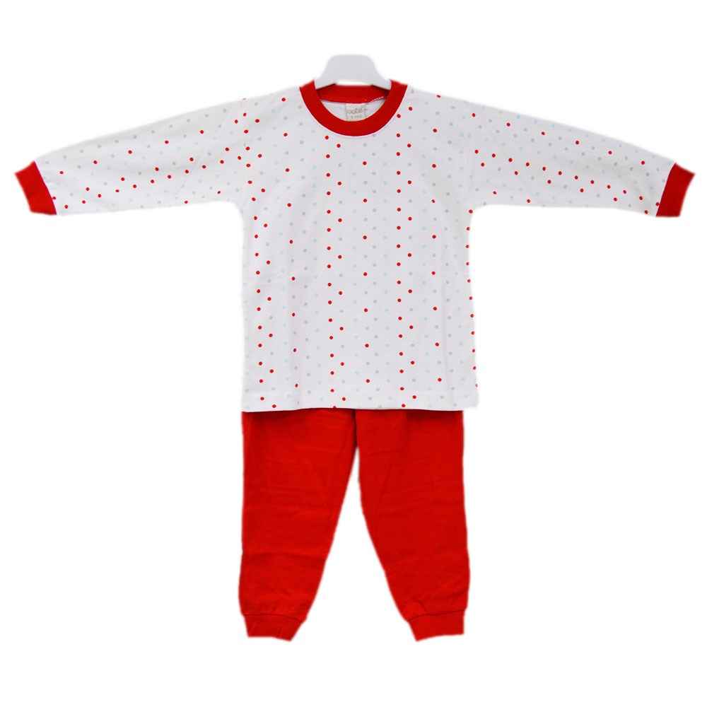 Sebi 12502 Çocuk Pijama Takımı Kırmızı