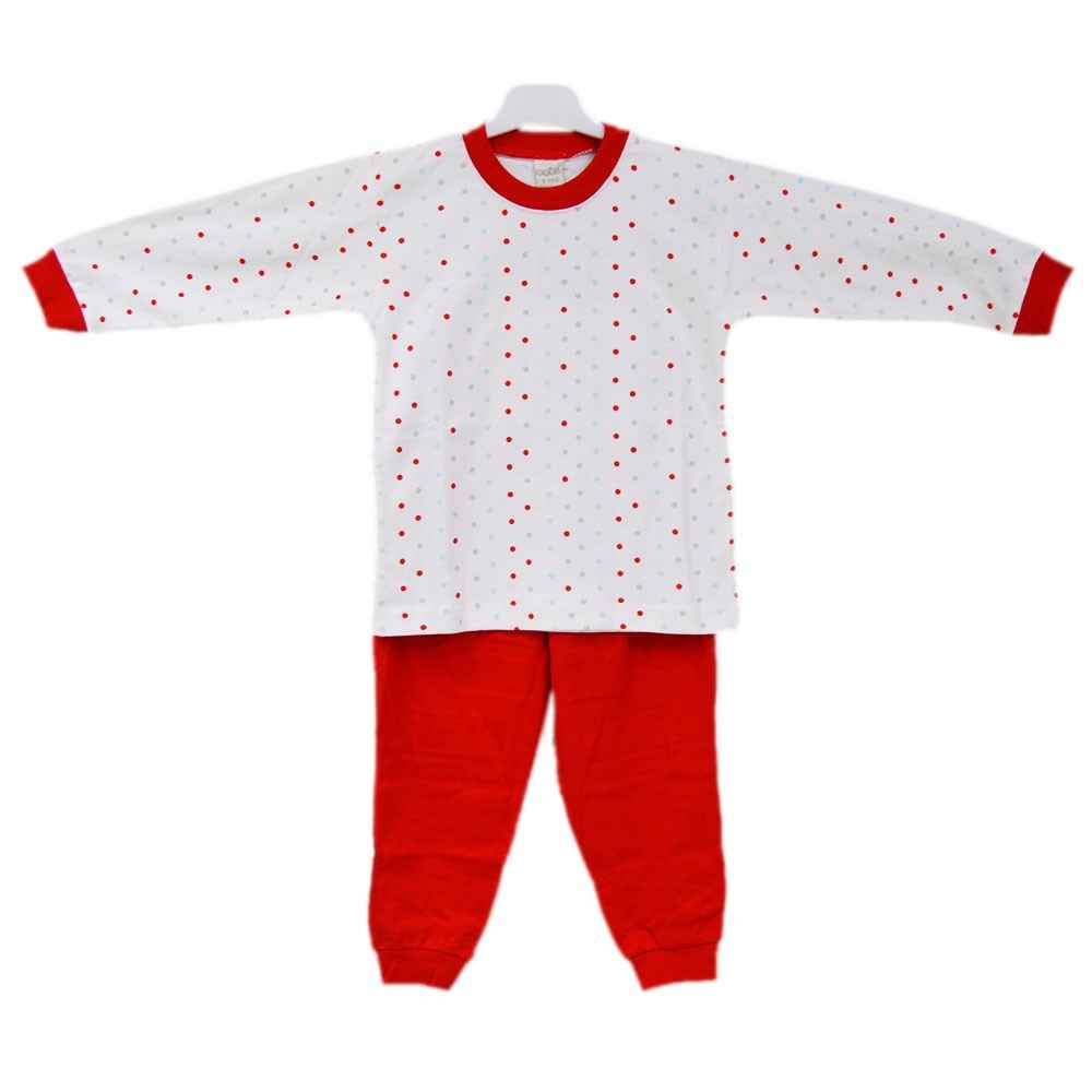 Sebi 12502 Çocuk Pijama Takımı Kırmızı