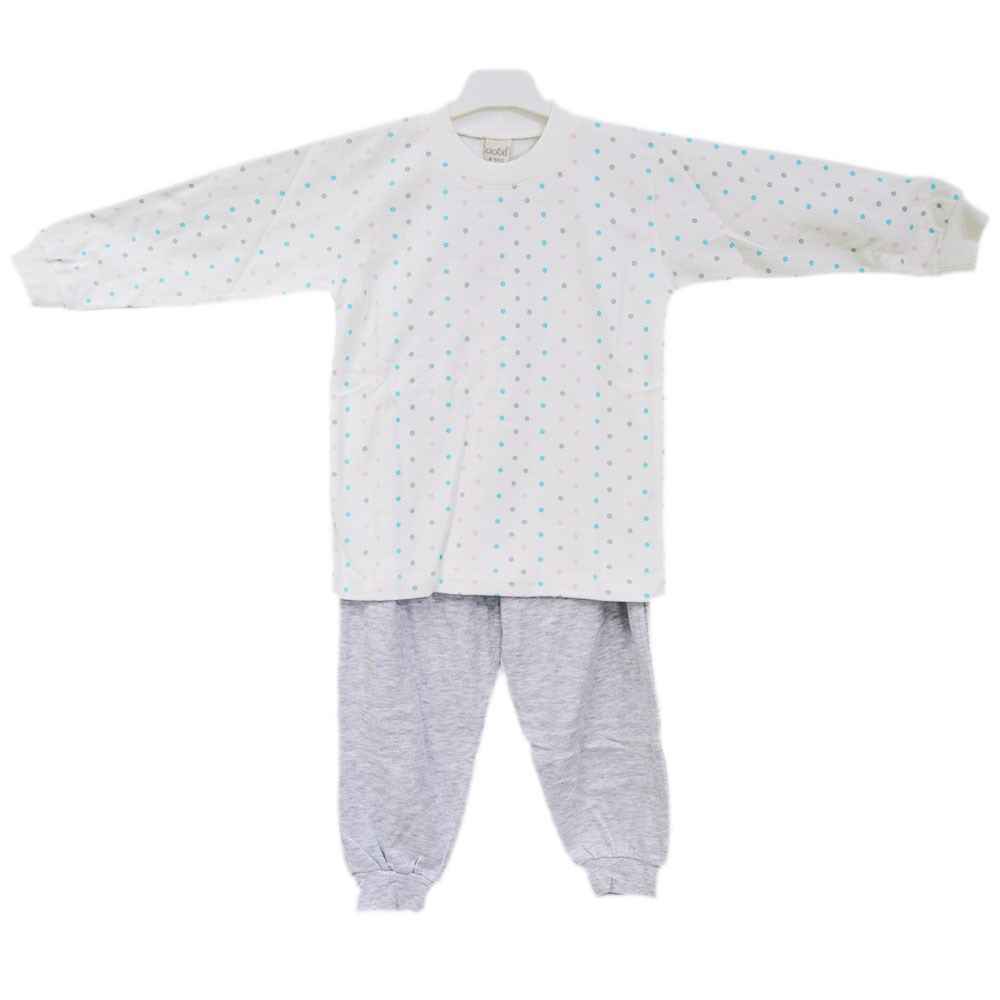 Sebi 12502 Çocuk Pijama Takımı Krem