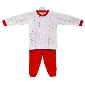 Sebi 12502 Çocuk Pijama Takımı Kırmızı