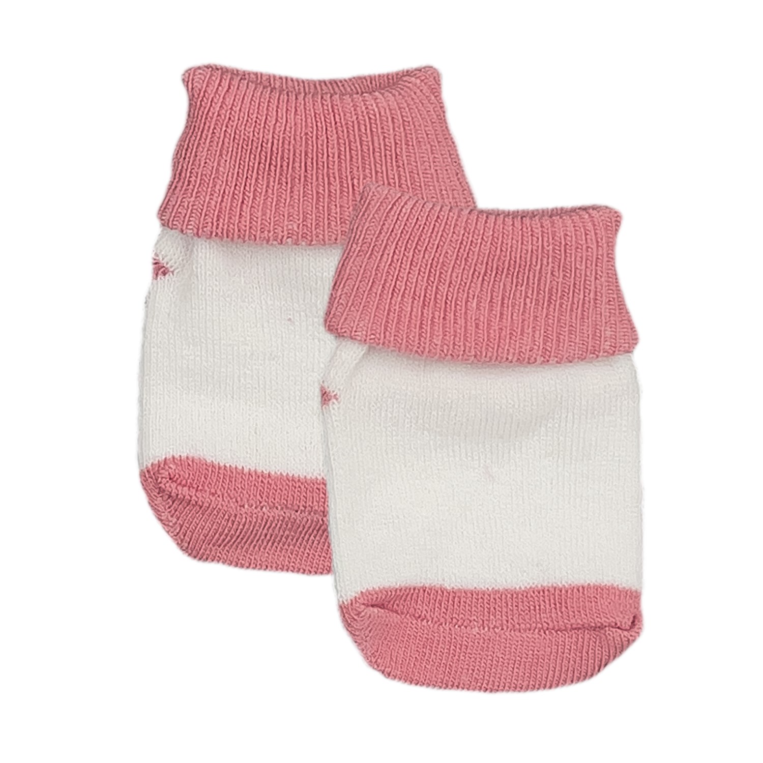 Minidamla 43615 Kaymaz Bebek Çorabı Gül Kurusu