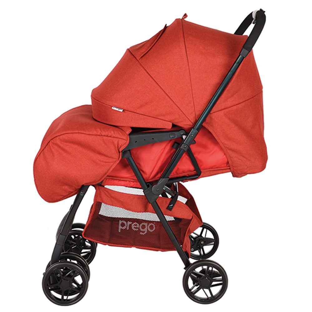 Prego 2095 Piccalo Çift Yönlü Bebek Arabası Kırmızı