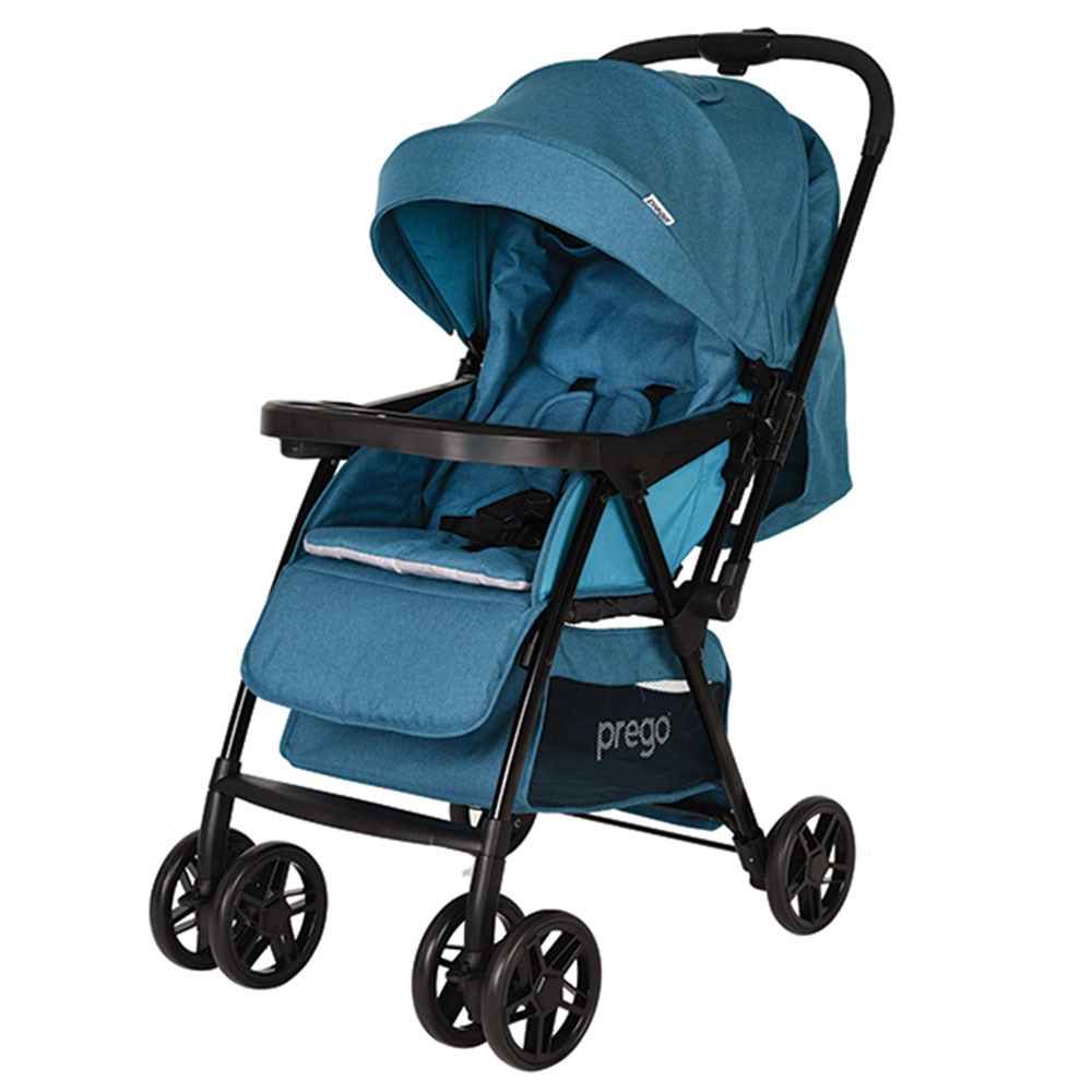 Prego 2095 Piccalo Çift Yönlü Bebek Arabası Mavi