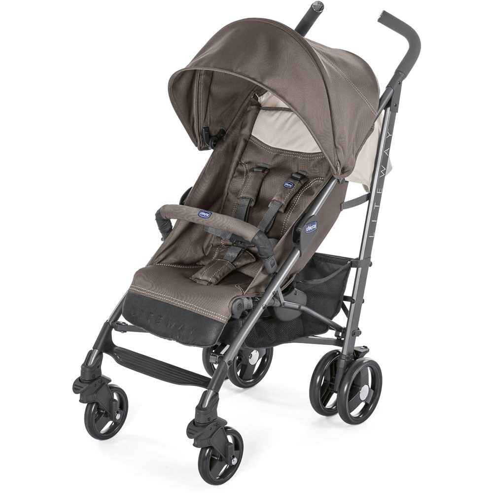 Chicco Lite Way 3 Top Baston Bebek Arabası Dove Grey