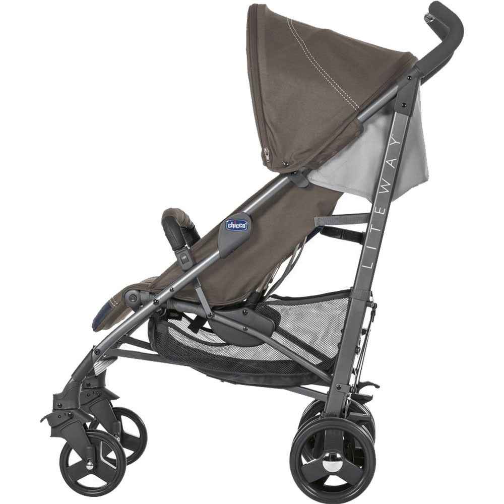 Chicco Lite Way 3 Top Baston Bebek Arabası Dove Grey