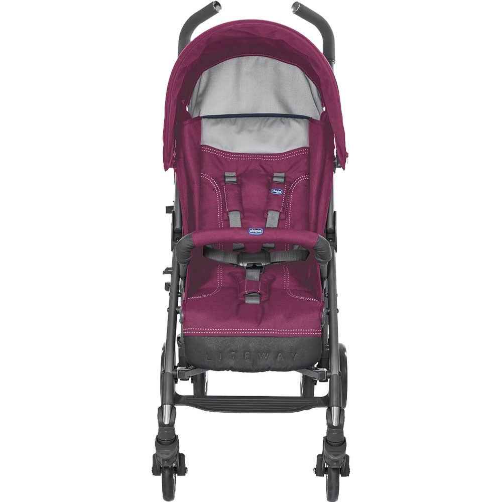 Chicco Lite Way 3 Top Baston Bebek Arabası Red Plum