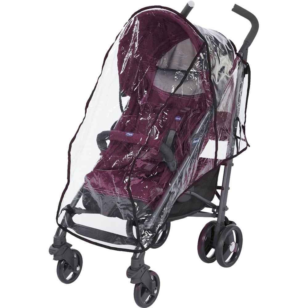 Chicco Lite Way 3 Top Baston Bebek Arabası Red Plum