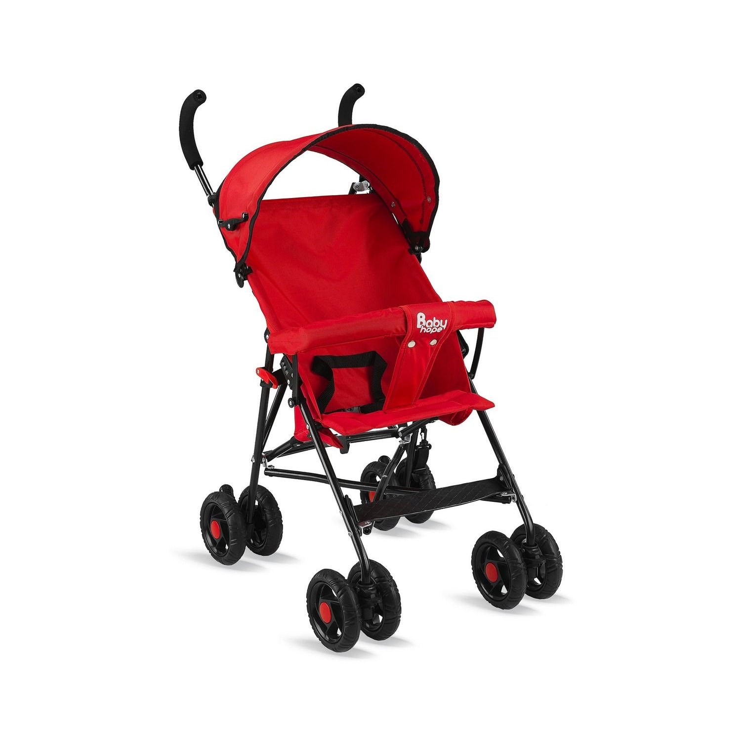 Babyhope SC 107 Baston Bebek Arabası Kırmızı