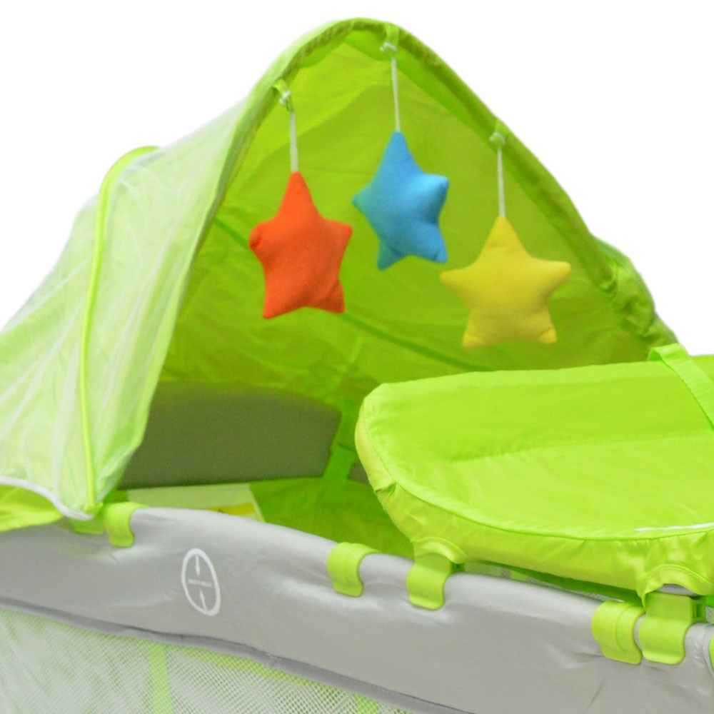 Wei-B WB-5104 Twilight Playpen Oyun Parkı 60x120 cm Yeşil