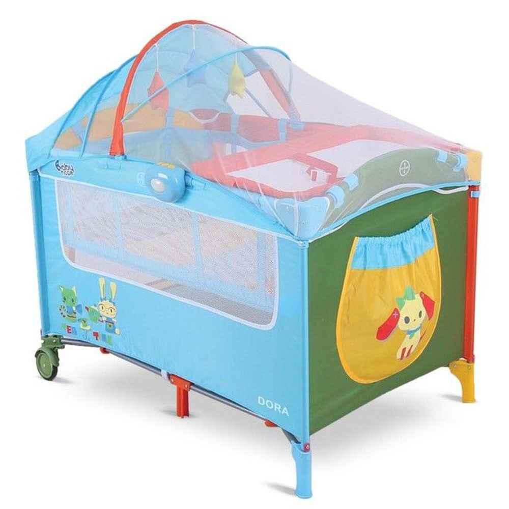 Babyhope Dora Oyun Parkı 70x110 cm Çok Renkli