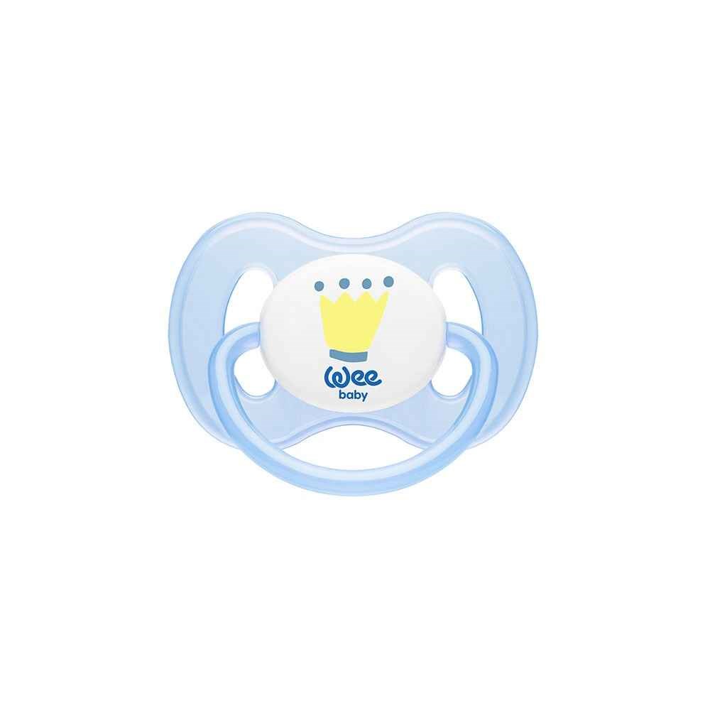 Wee Baby 159 Kelebek Emzik No:2 Mavi-Sarı