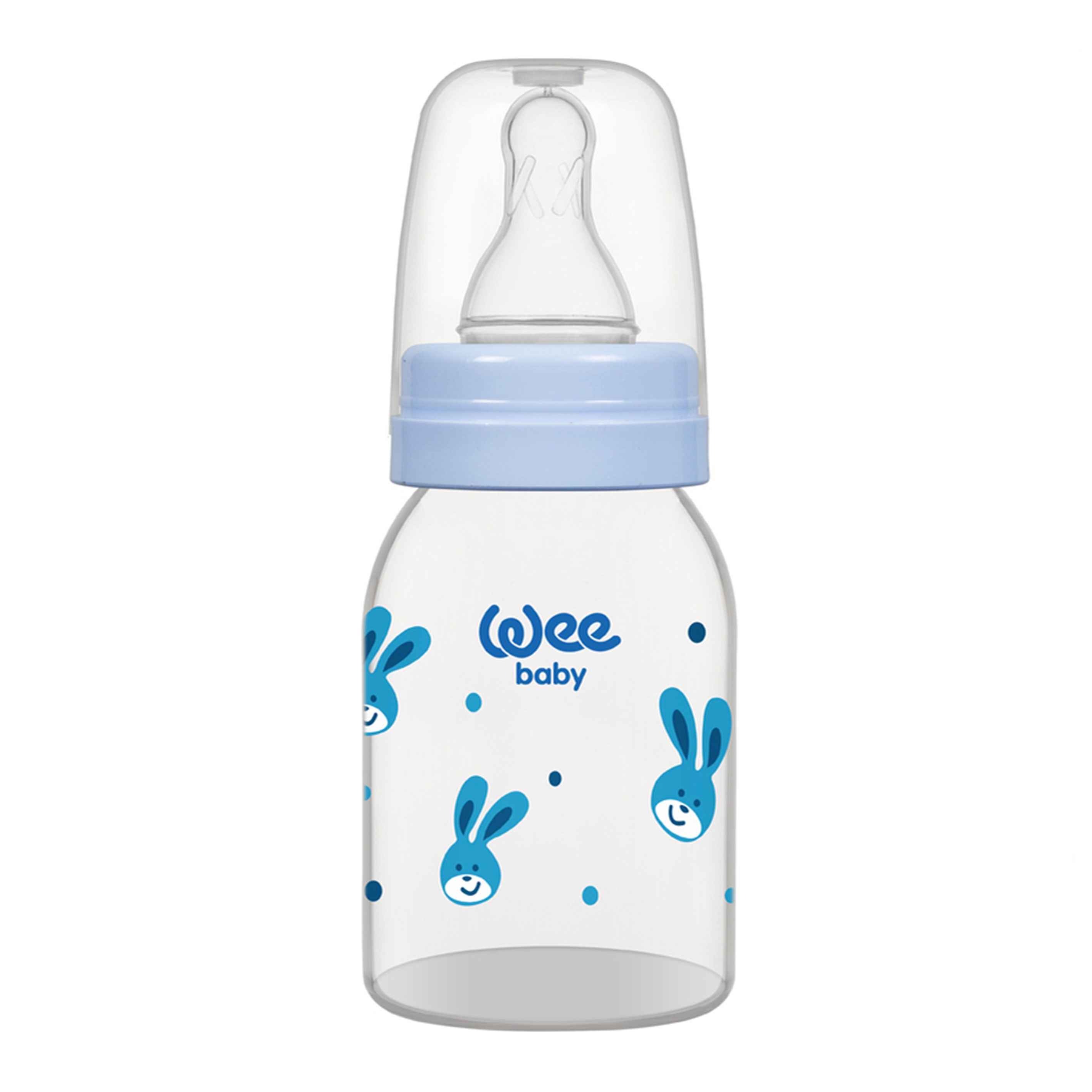 Wee Baby 851 Klasik PP Biberon 125 ml Mavi
