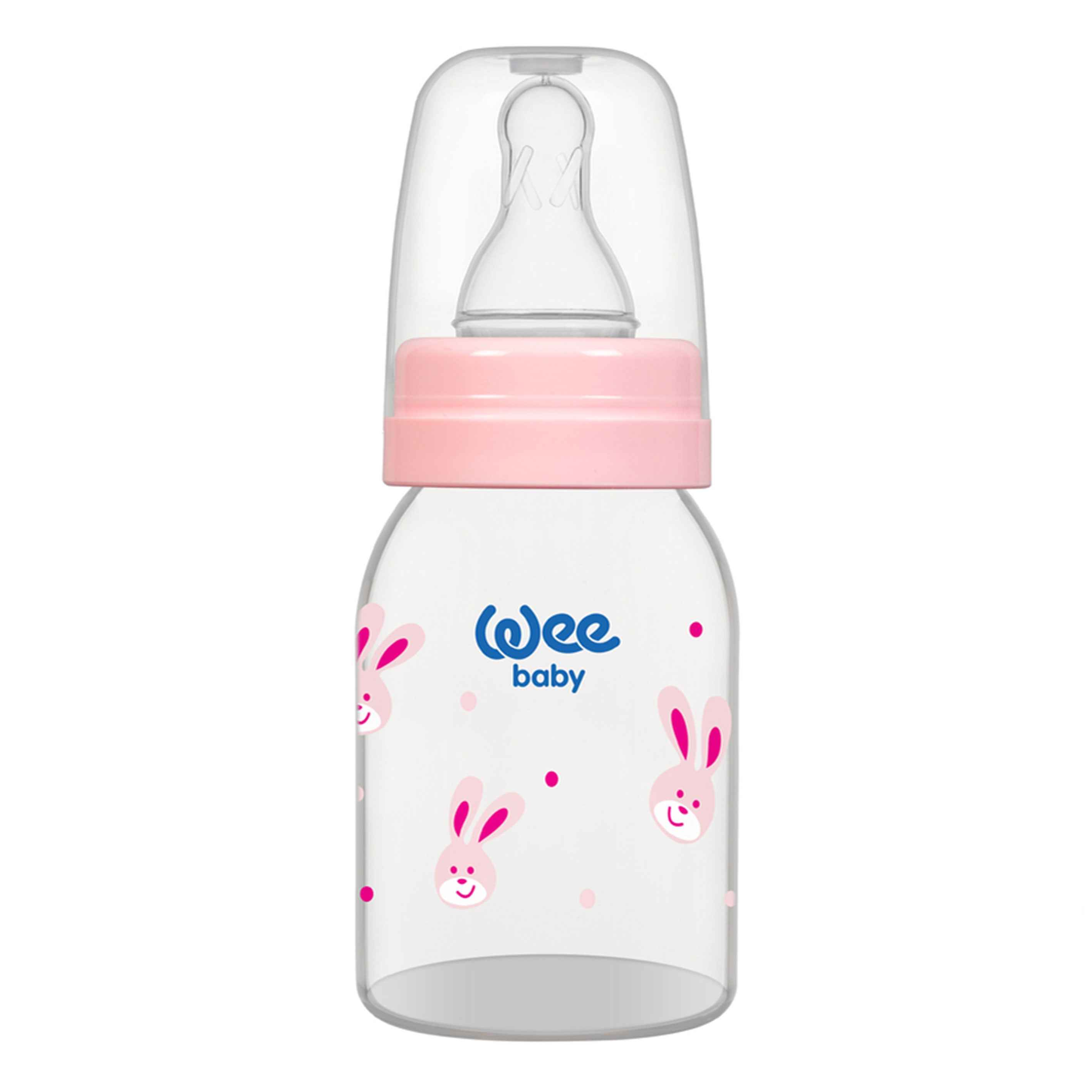 Wee Baby 851 Klasik PP Biberon 125 ml Pembe