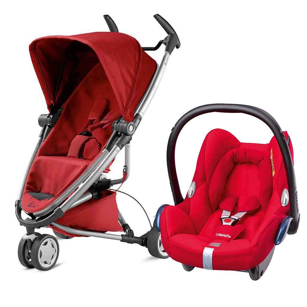Quinny Zapp Xtra 2 Bebek Arabası Kampanyası Raspberry Red