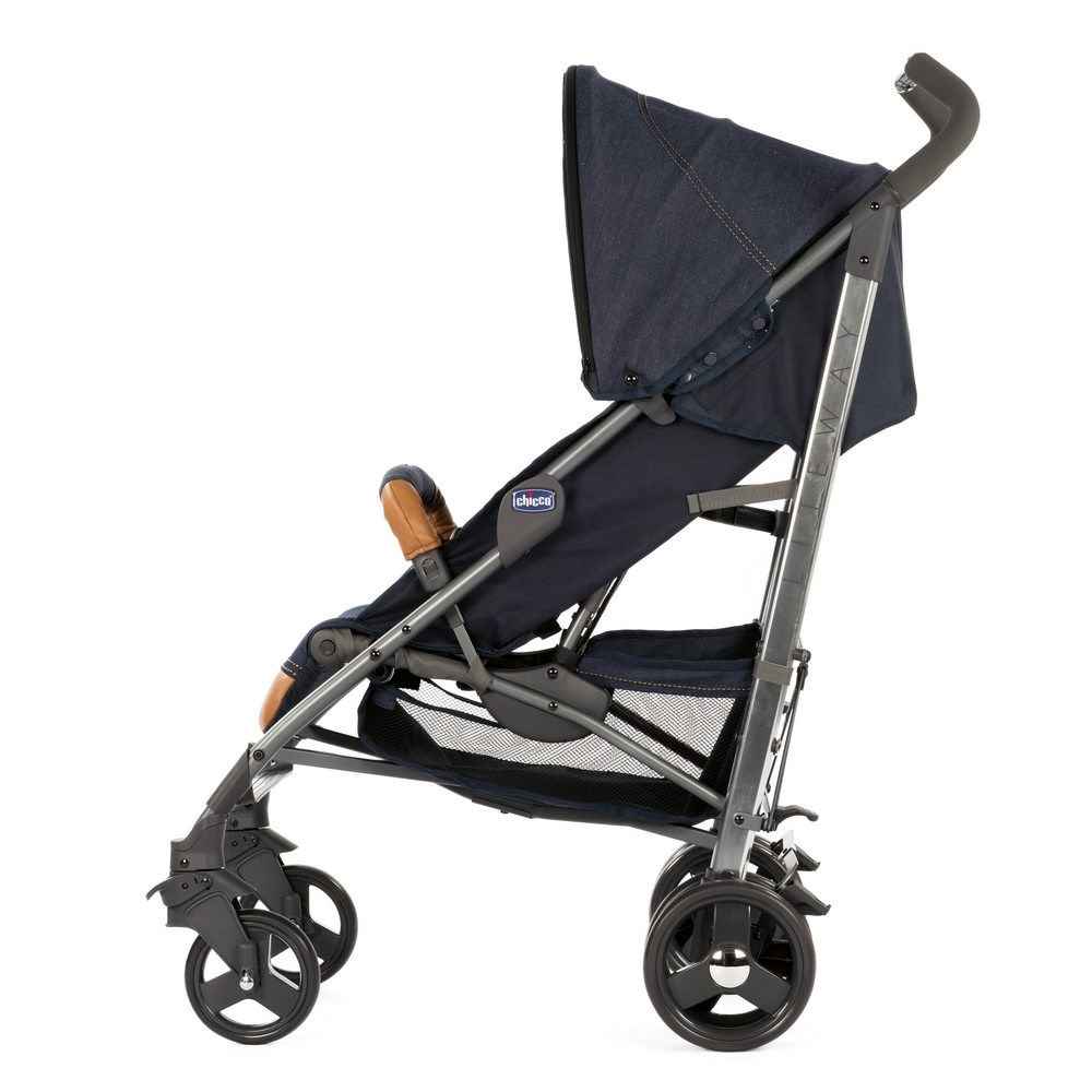 Chicco Lite Way 3 Top Baston Bebek Arabası Denim