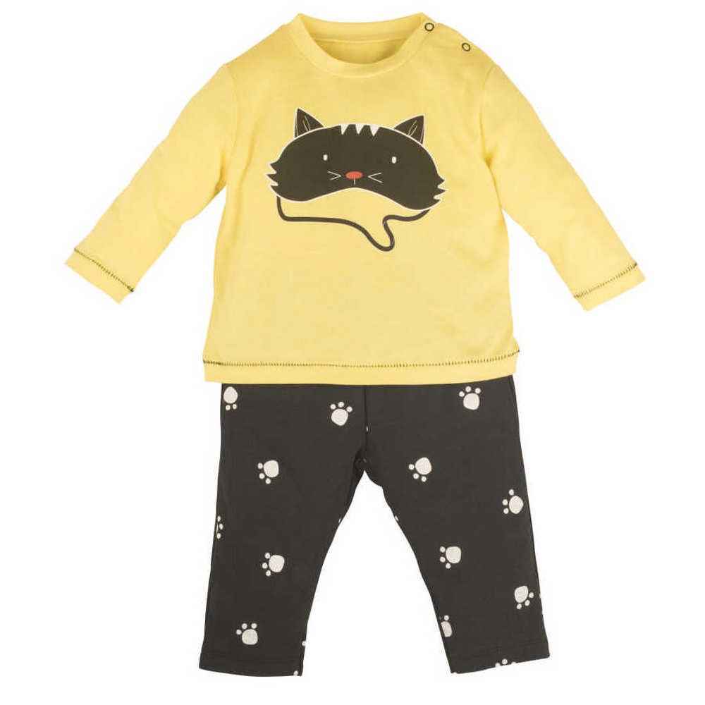 Mamino Pijama Bebek Takımı 10680 Sarı