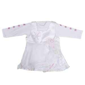 İdil Baby Bebek Elbisesi 4556 Beyaz