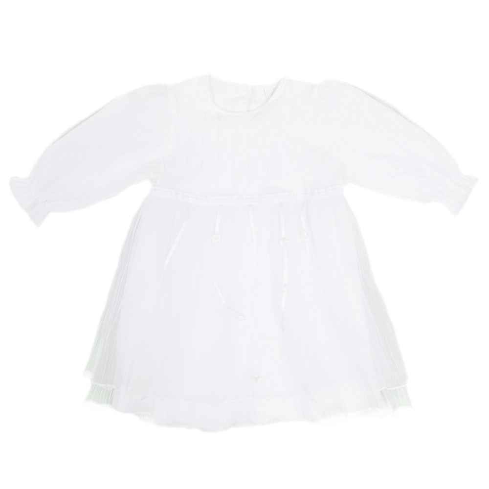 İdil Baby Bebek Elbisesi 7676 Beyaz