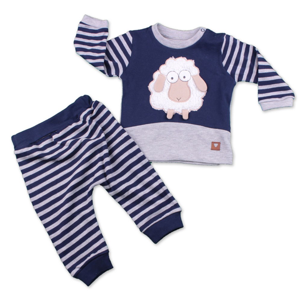 Mymio Kuzu Sweatshirt Bebek Takımı 9220 Lacivert