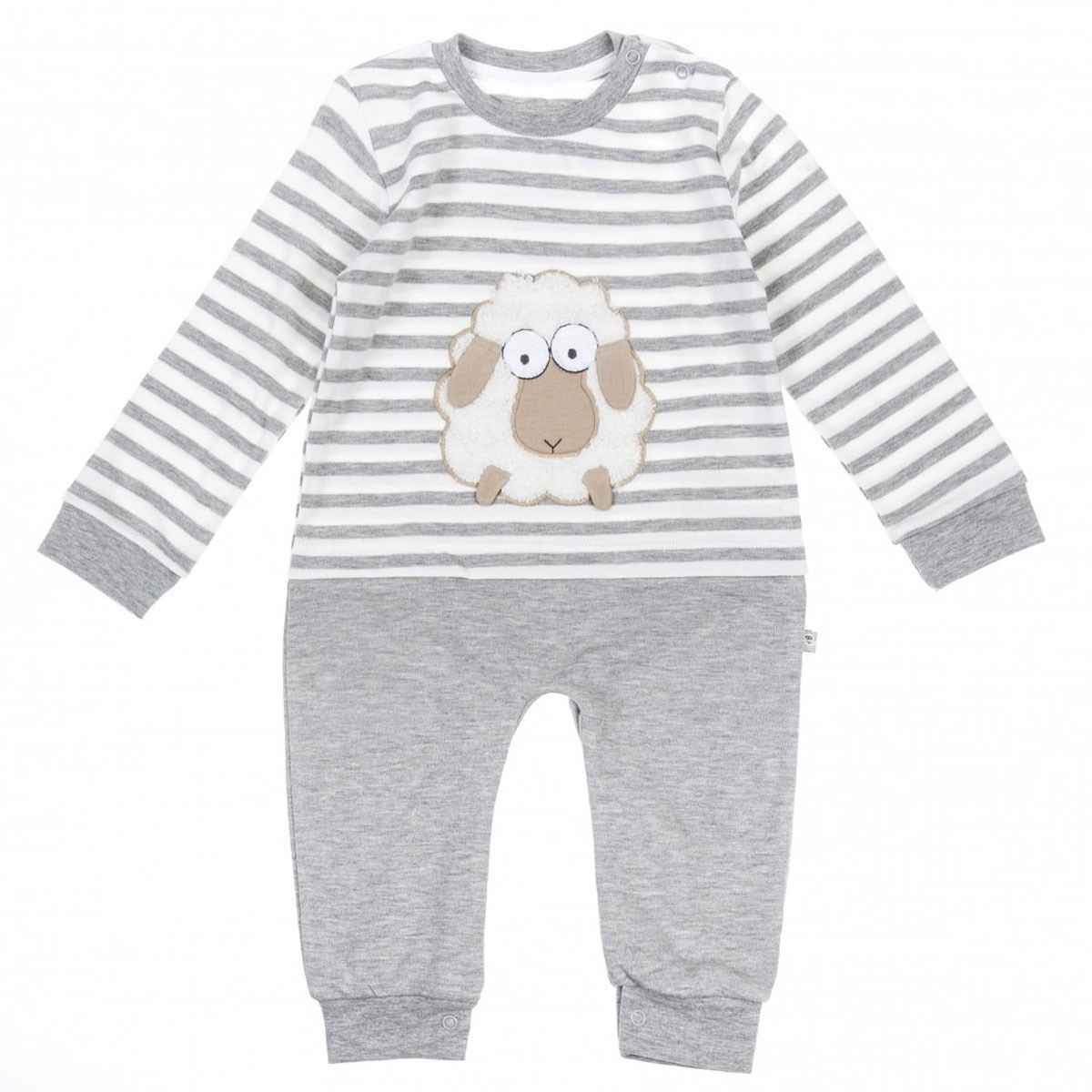 Mymio Kuzu Patiksiz Bebek Tulum 9180 Gri