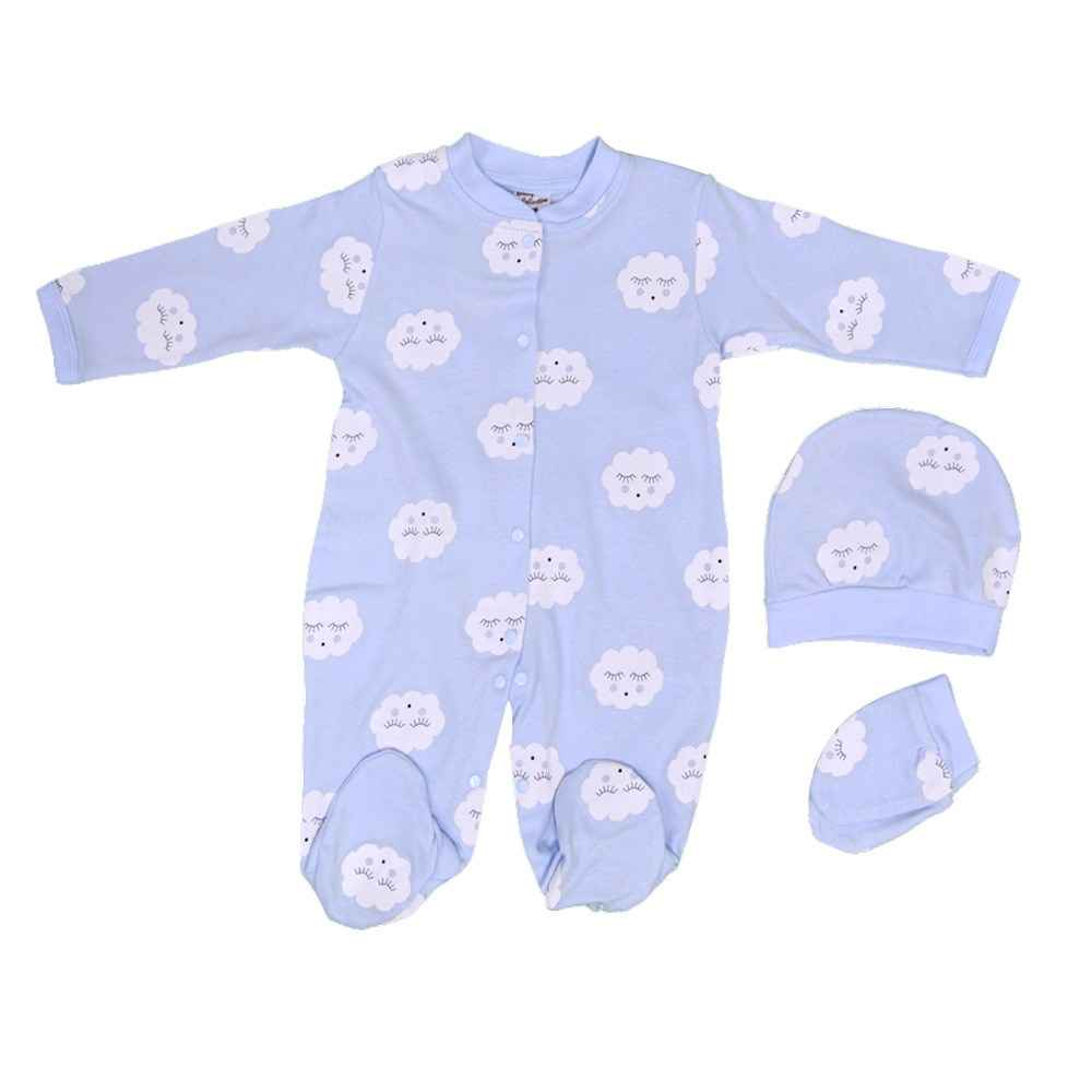 Eda Baby Bebek Tulumu 1202 Mavi