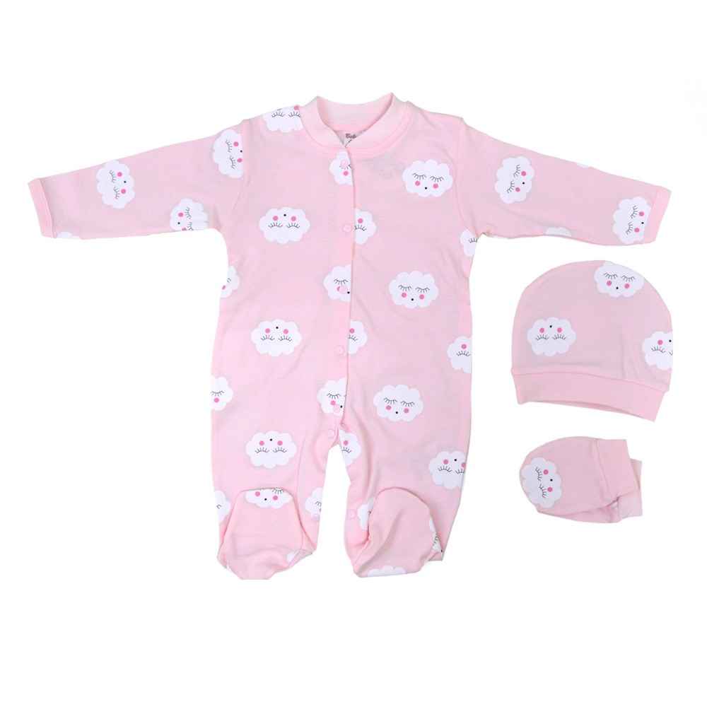Eda Baby Bebek Tulumu 1202 Pembe