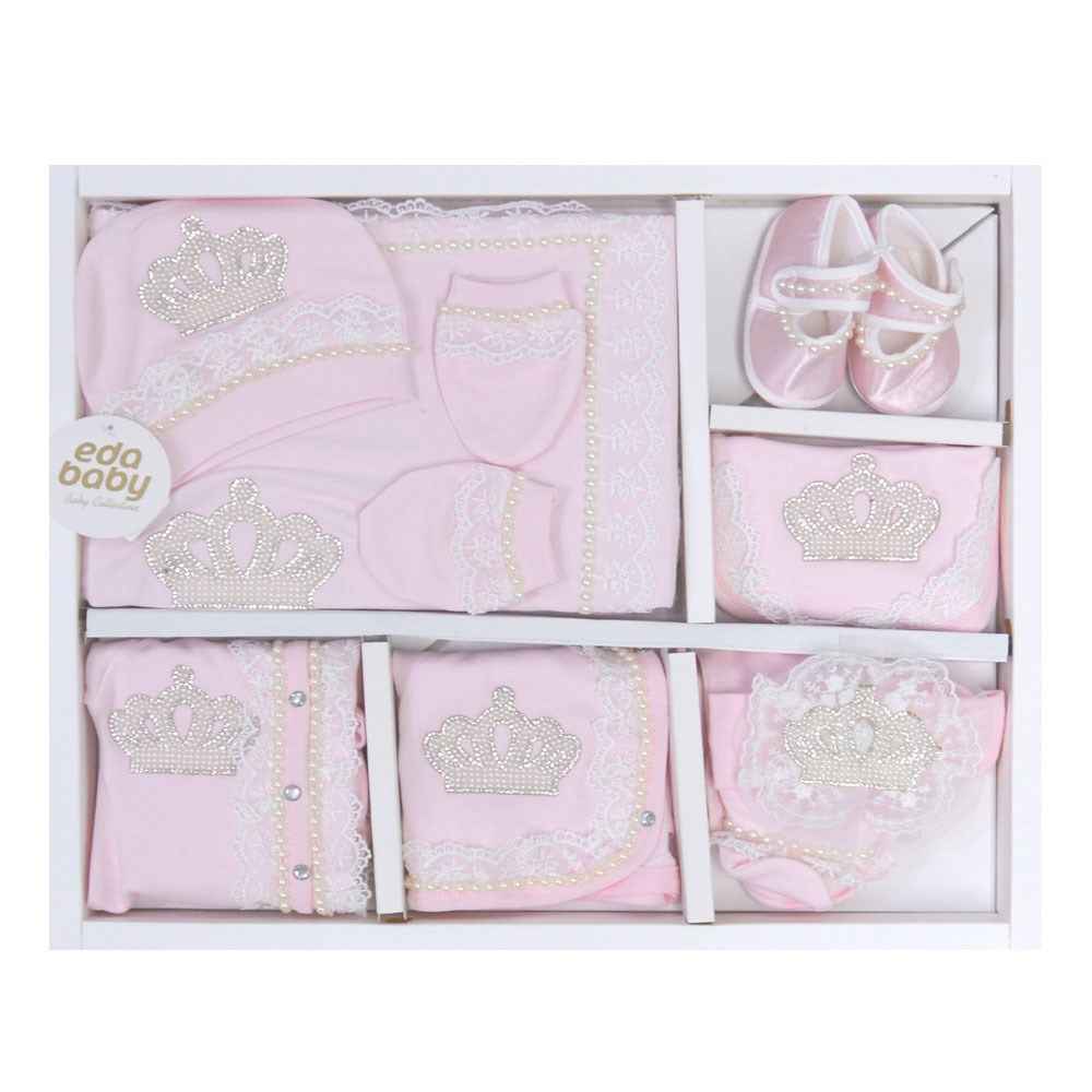 Eda Baby Hastane Çıkışı 10'lu Set 0-3 Ay 1055 Pembe