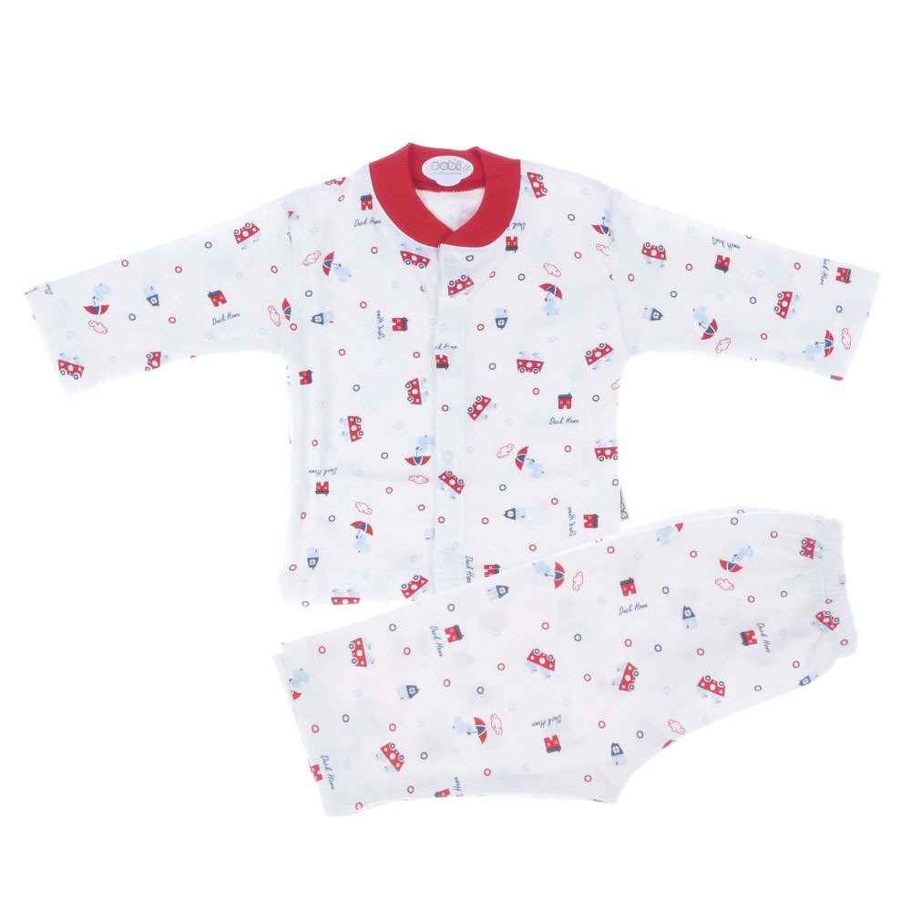 Sebi Bebe Bebek Pijama Takımı 12305 Kırmızı