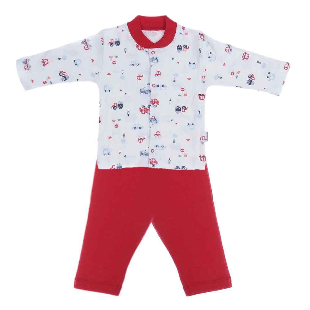 Sebi Bebe Bebek Pijama Takımı 12302 Kırmızı