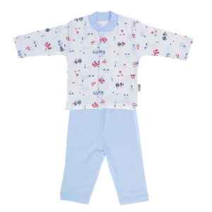 Sebi Bebe Bebek Pijama Takımı 12302 Mavi