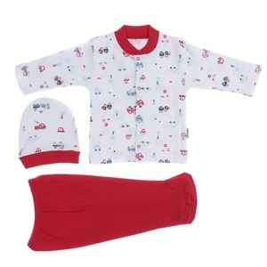 Sebi Bebe Bebek Pijama Takımı 12200 Kırmızı