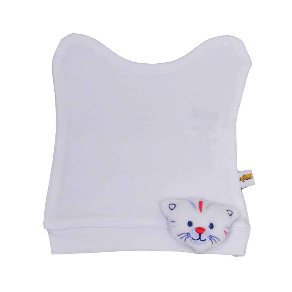 Mini Damla Bebek Beresi 41532 Beyaz-Mavi