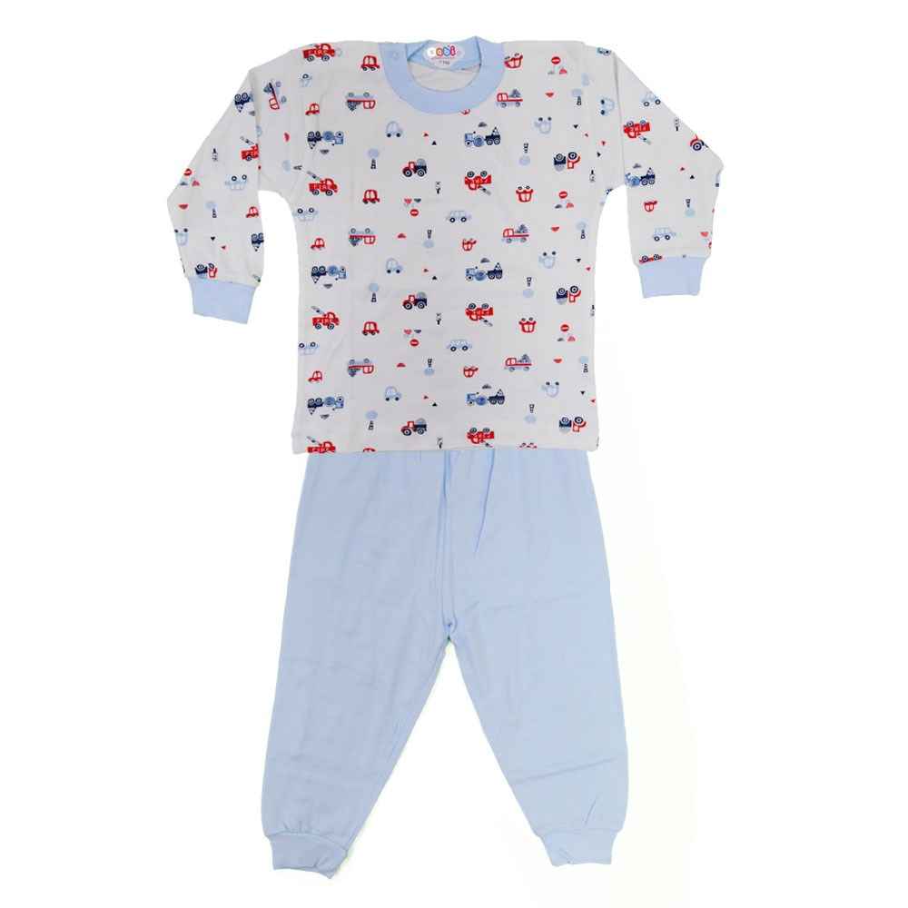 Sebi Bebe Bebek Pijama Takımı 12222 Mavi