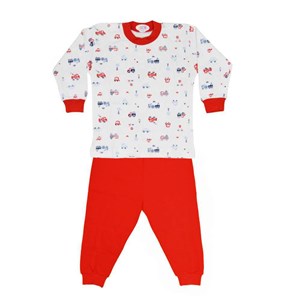 Sebi Bebe Bebek Pijama Takımı 12222 Kırmızı