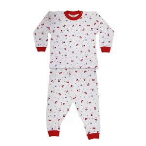 Sebi Bebe Bebek Pijama Takımı 12402 Kırmızı