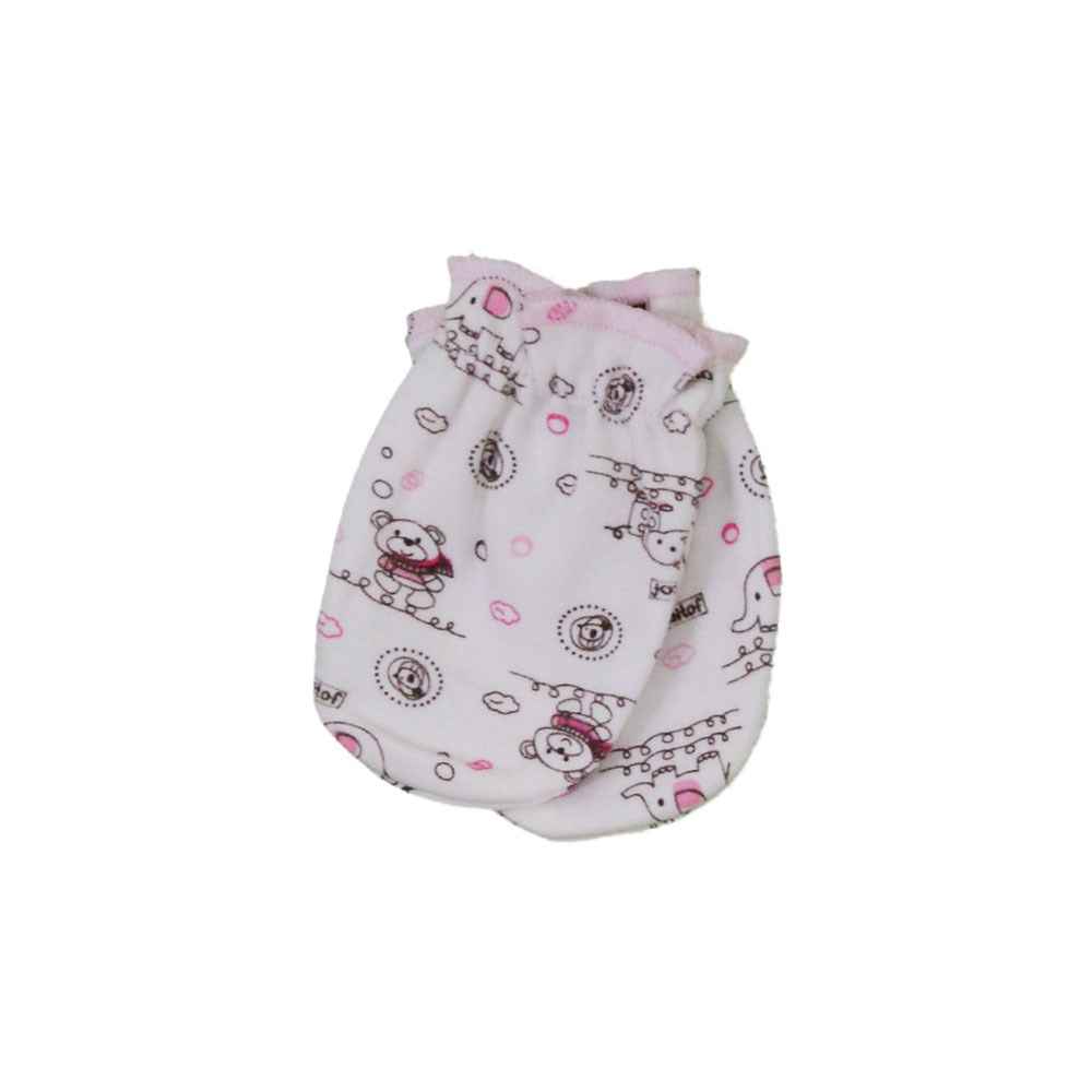 Bebitof Penye Bebek Eldiveni 0-3 Ay 011 Pembe