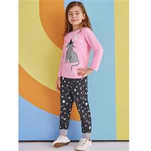 Roly Poly Çocuk Pijama Takımı RP1358 Açık Pembe