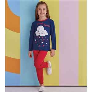 Roly Poly Çocuk Pijama Takımı RP1397 Lacivert