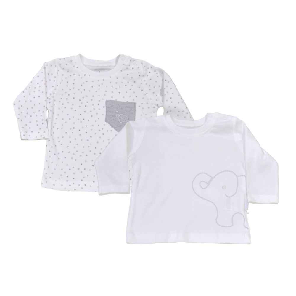 Andywawa Star Life 2li Bebek Sweatshirt AC9313 Gri-Melanj