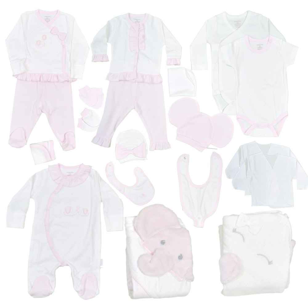 Andywawa Cute Etephant Hastane Çıkışı 20li Set AC9152 Pembe
