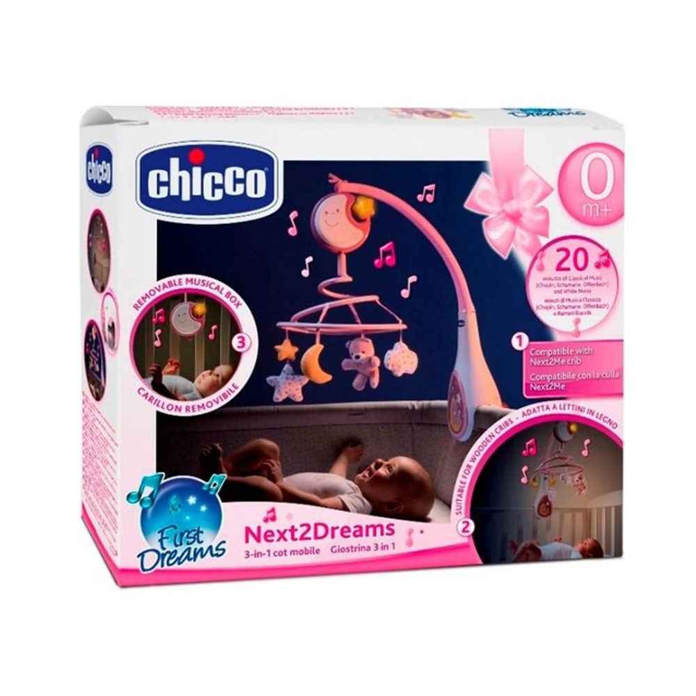 Chicco Next 2 Dreams Dönence  Pembe