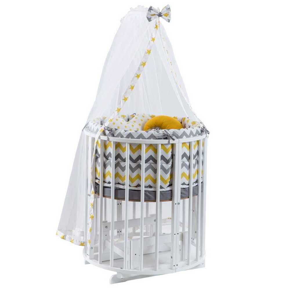 Bambidoo Play Beşik 70x70cm Beyaz Sarı