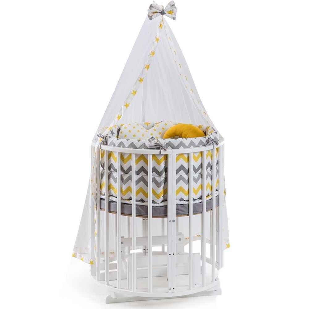 Bambidoo Play Beşik 70x70cm Beyaz Sarı